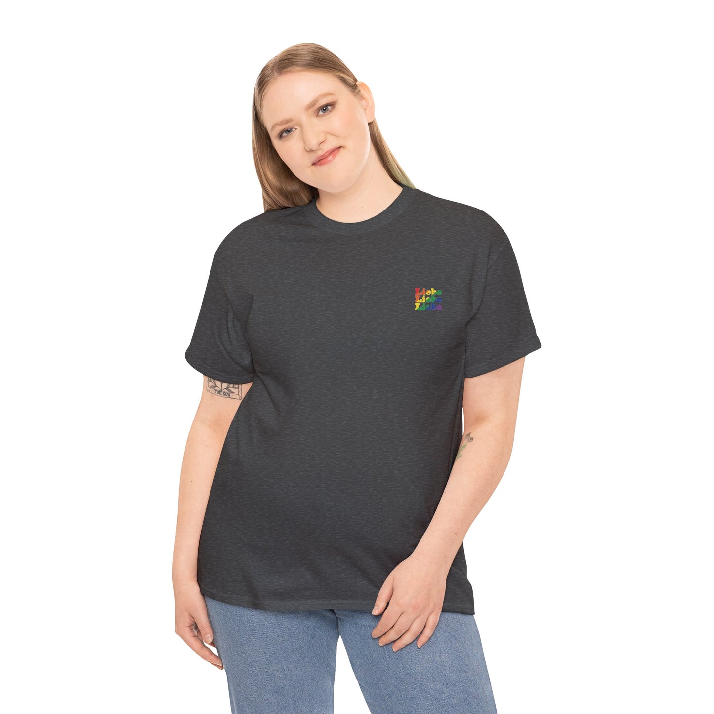 PRIDE TRIPLE LIEBE Rainbow Unisex Shirt