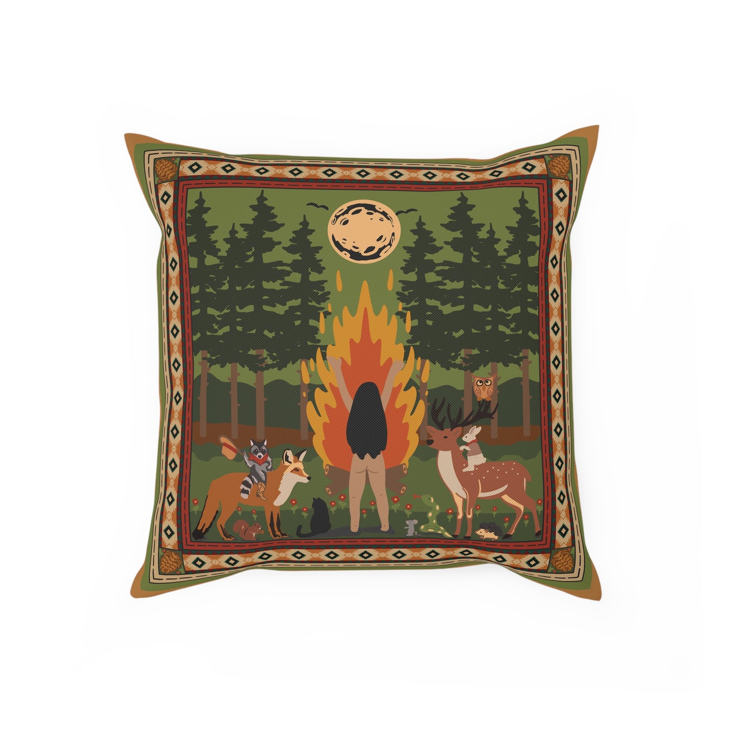 Howdy Witch Cushion