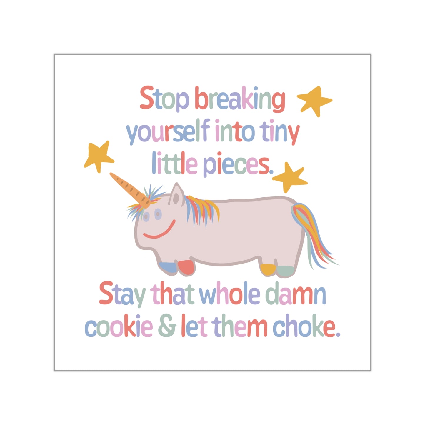 SPECIAL EDITION | Cute Unicorn Sticker