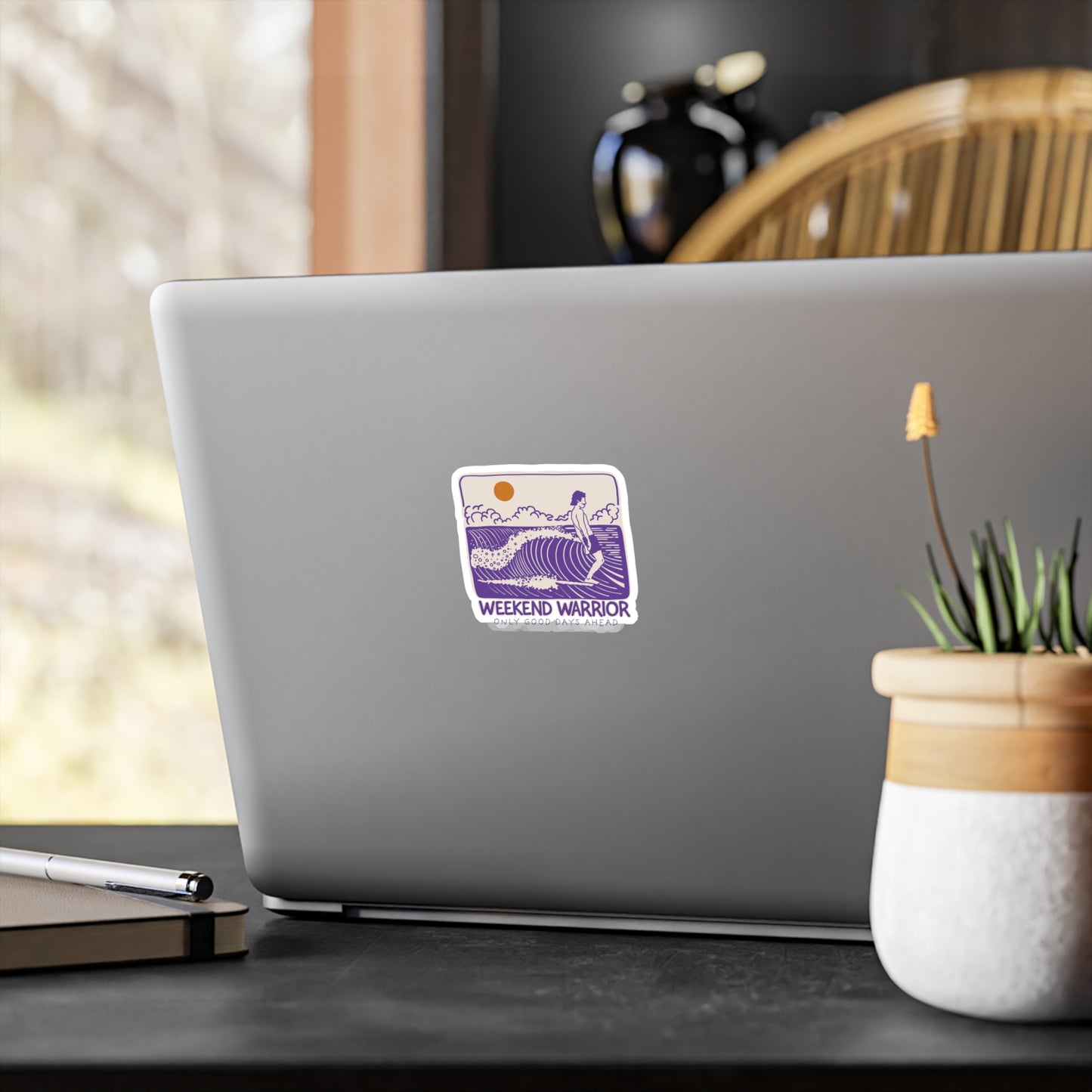 Weekend warrior II Sticker