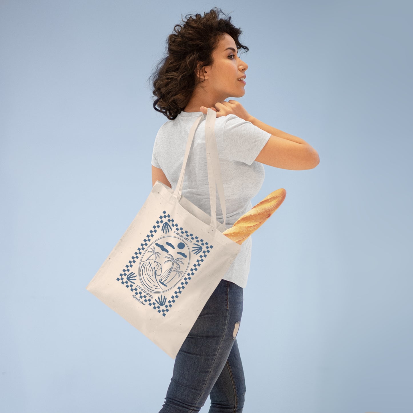 Landlocked Surf Dayz Tote Bag