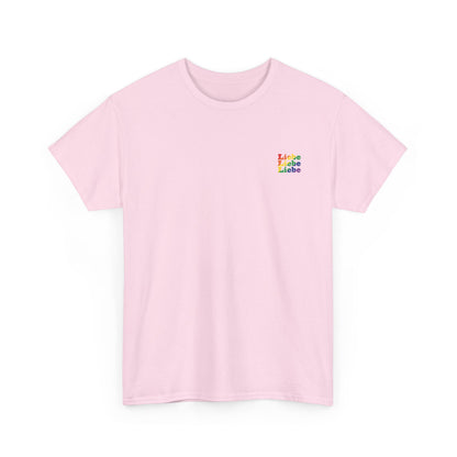 PRIDE TRIPLE LIEBE Rainbow Unisex Shirt