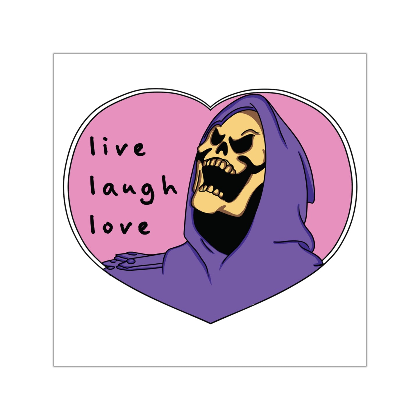 MEME | Live laugh love Sticker