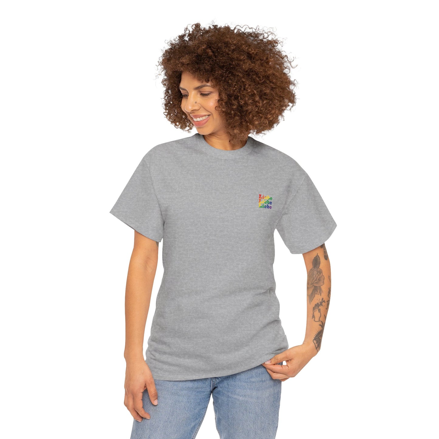 PRIDE TRIPLE LIEBE Rainbow Unisex Shirt