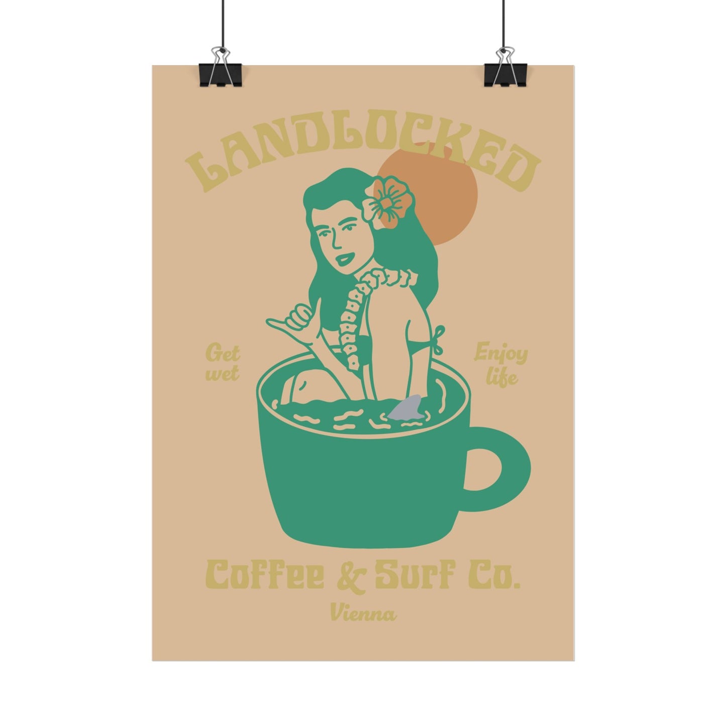 Aloha Landlocked Poster