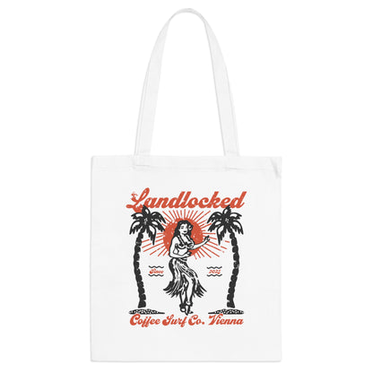 Landlocked Hula Tote Bag
