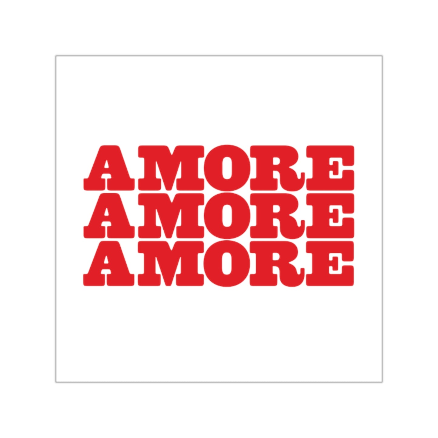 SPECIAL EDITION | AMORE AMORE AMORE Sticker