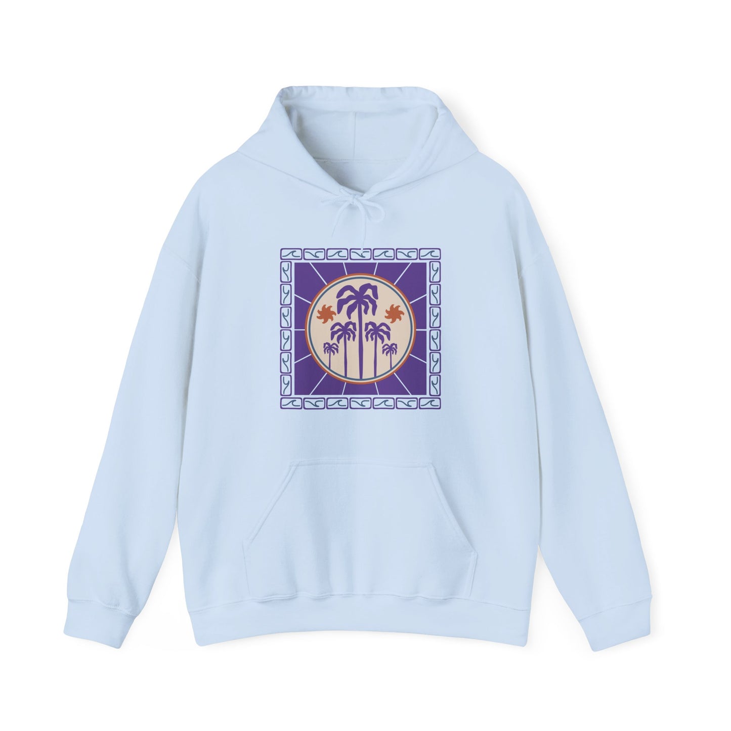Palm Paradise Hooded Sweatshirt