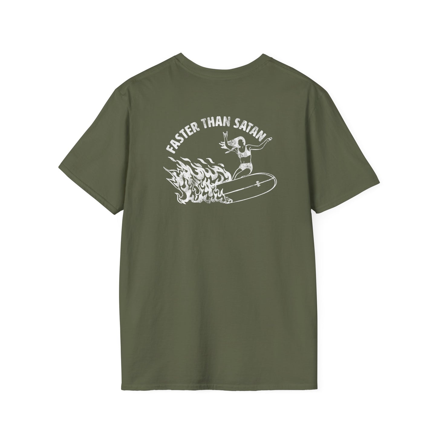 Faster than Satan Unisex Shirt