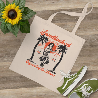 Landlocked Hula Tote Bag