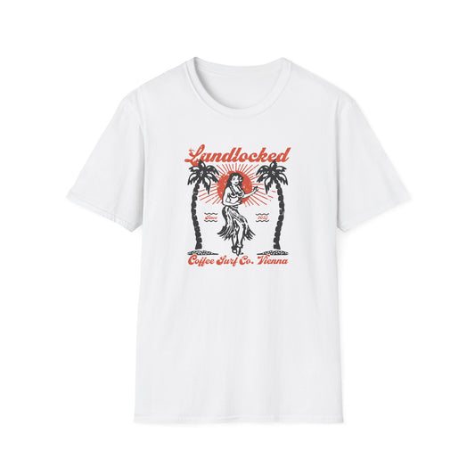 Landlocked Hula Girl Unisex T-Shirt