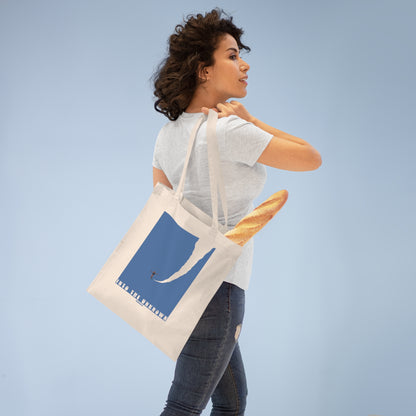 Landlocked Into the unknown Tote Bag