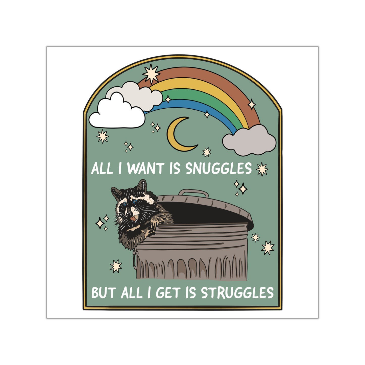 SPECIAL EDITION | Snuggle Struggle Sticker