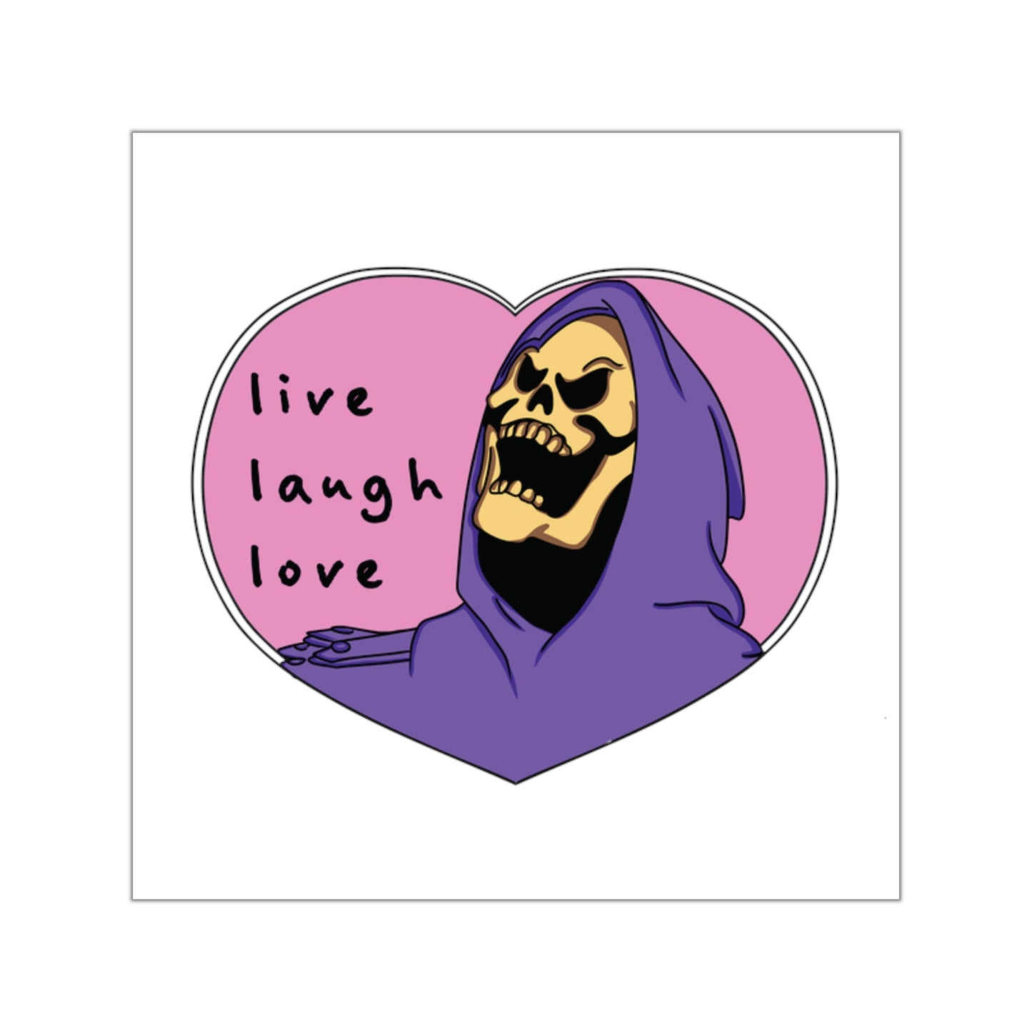 MEME | Live laugh love Sticker