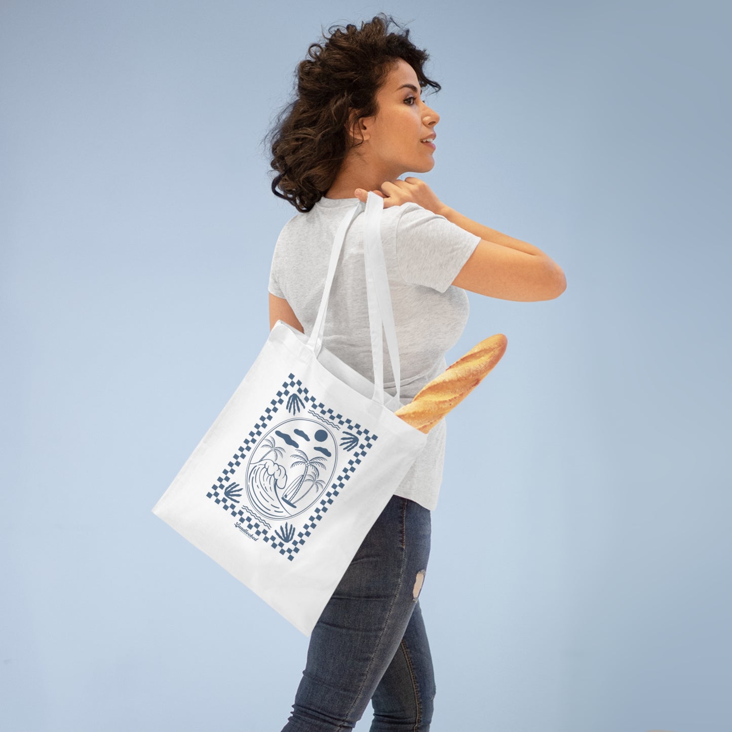 Landlocked Surf Dayz Tote Bag