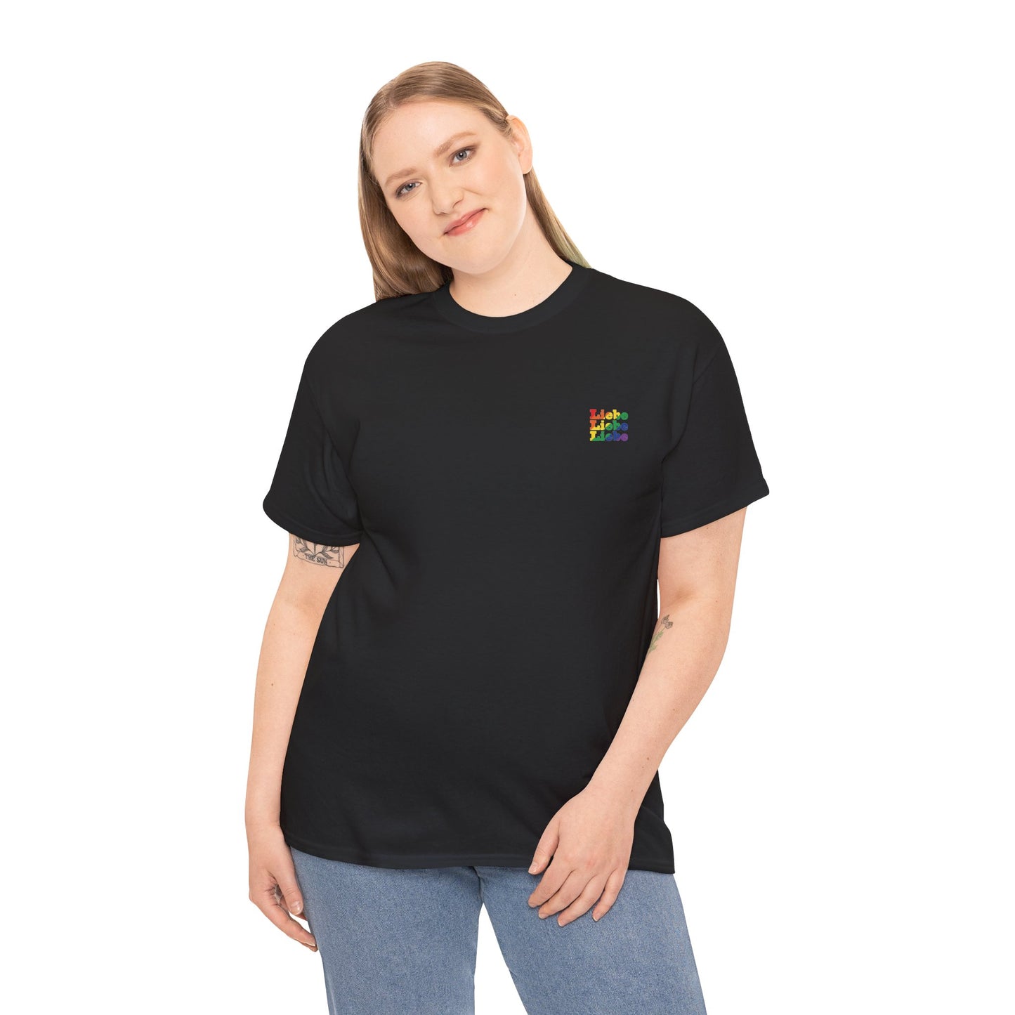 PRIDE TRIPLE LIEBE Rainbow Unisex Shirt