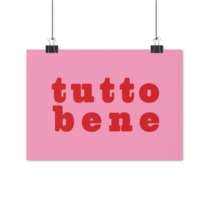 SPECIAL EDITION | Tutto Bene Poster