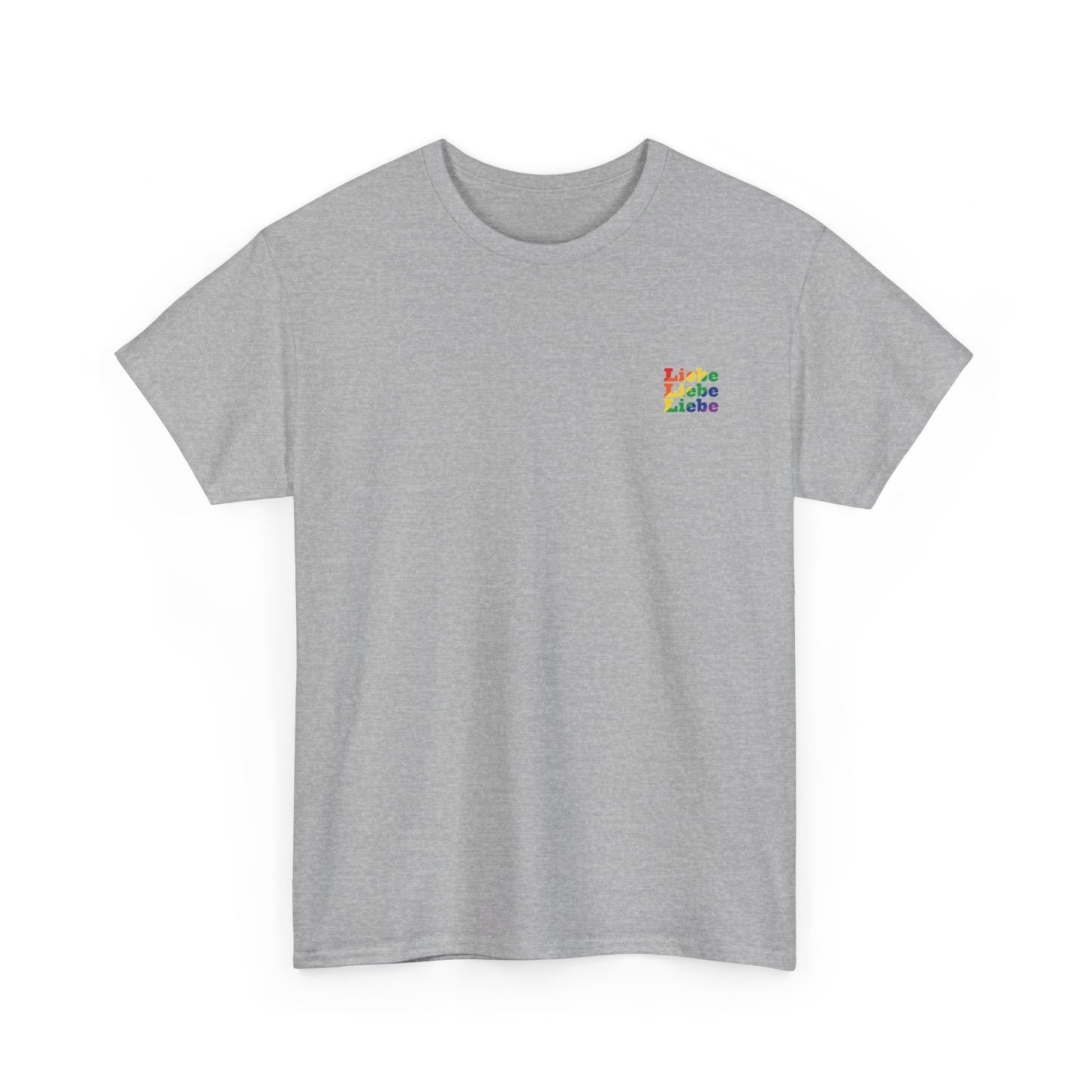 PRIDE TRIPLE LIEBE Rainbow Unisex Shirt