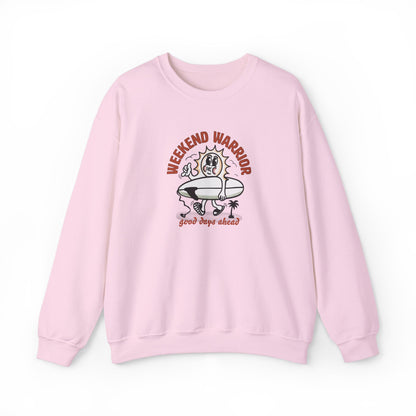 Weekend Warrior Sun Surf Collection Crewneck Sweatshirt