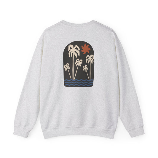 Palm Paradise IV Crewneck Sweatshirt