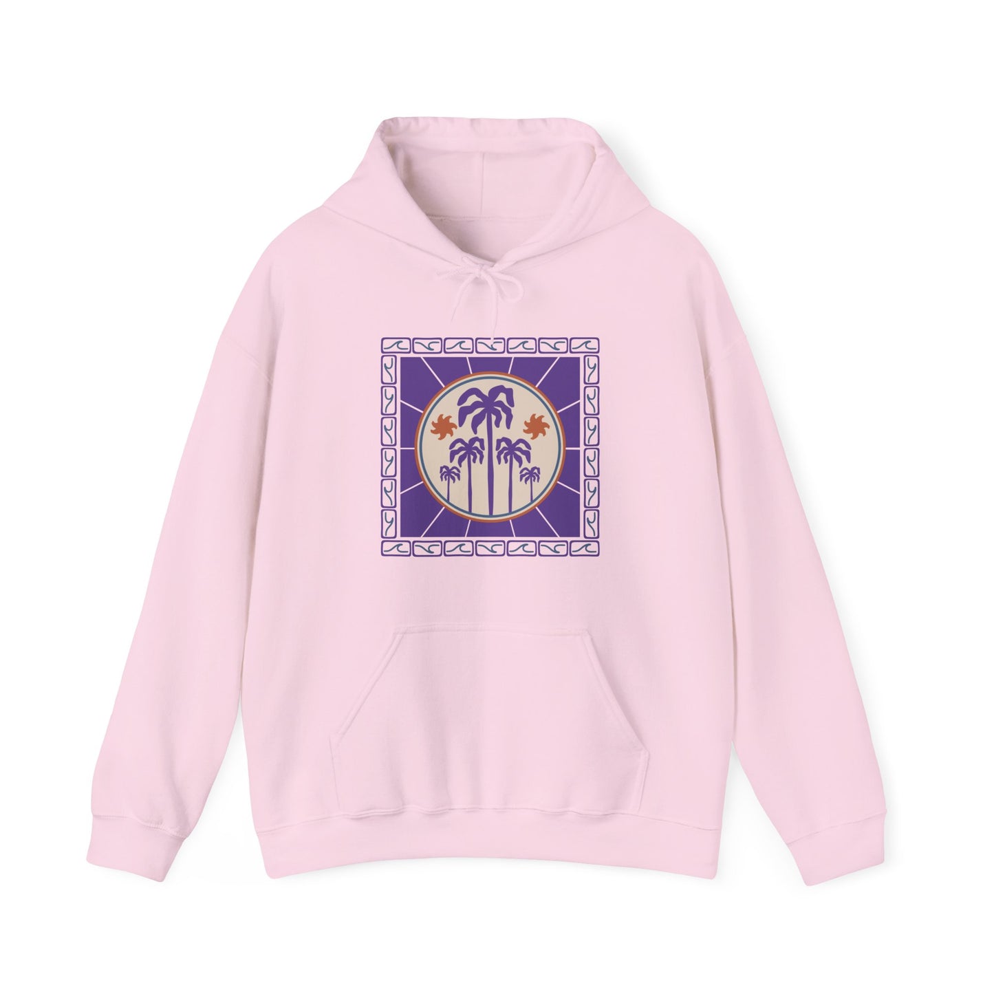 Palm Paradise Hooded Sweatshirt