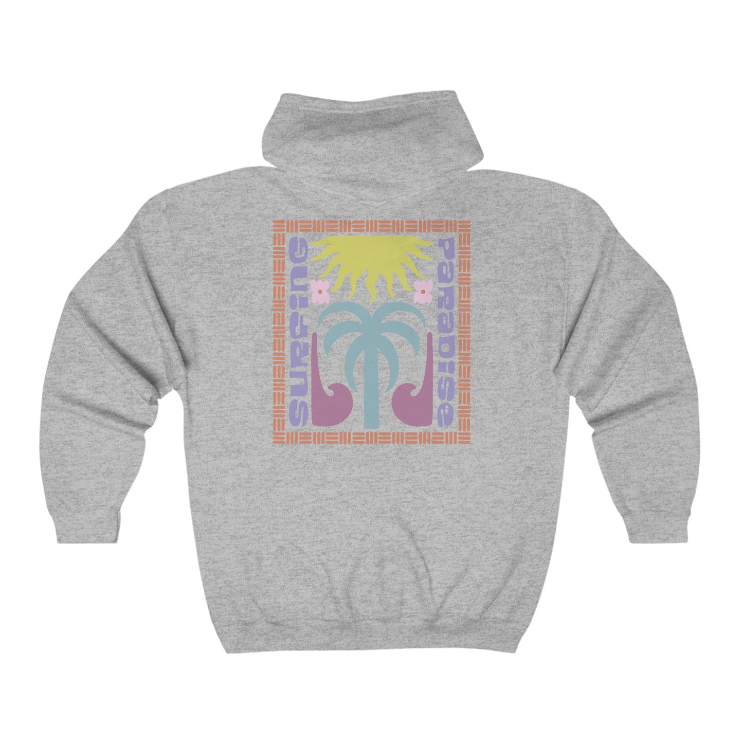 Paradise is here V Zip Hoodie