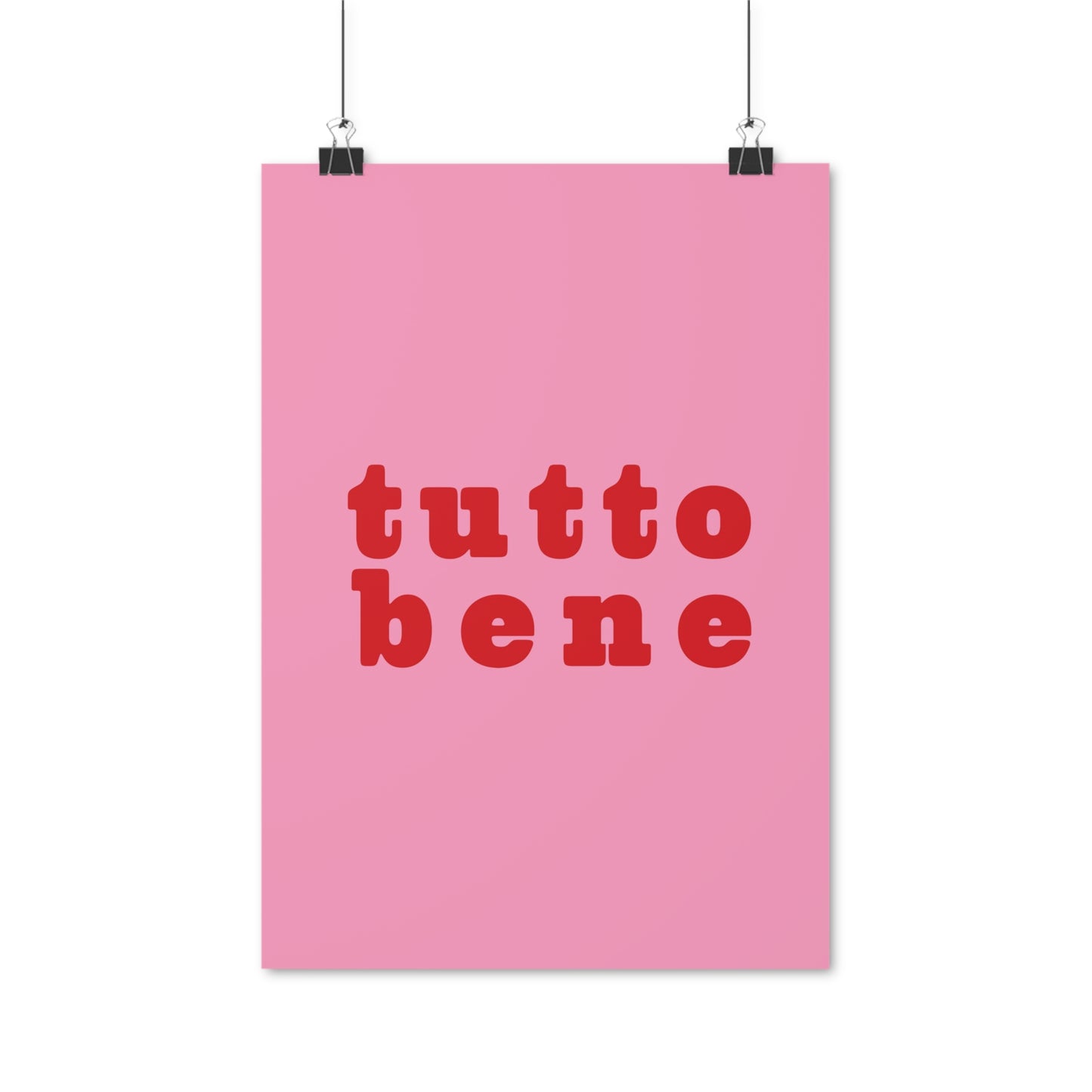 SPECIAL EDITION | Tutto Bene Poster