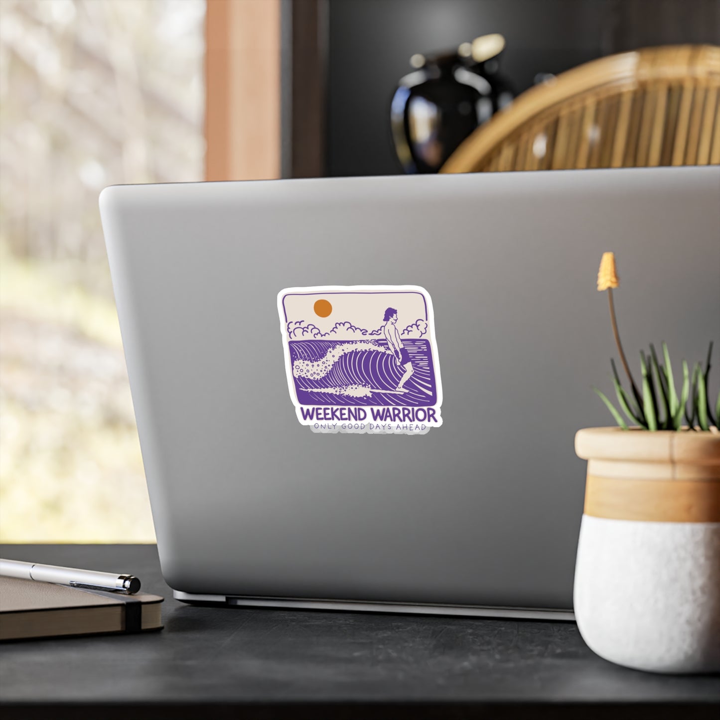 Weekend warrior II Sticker