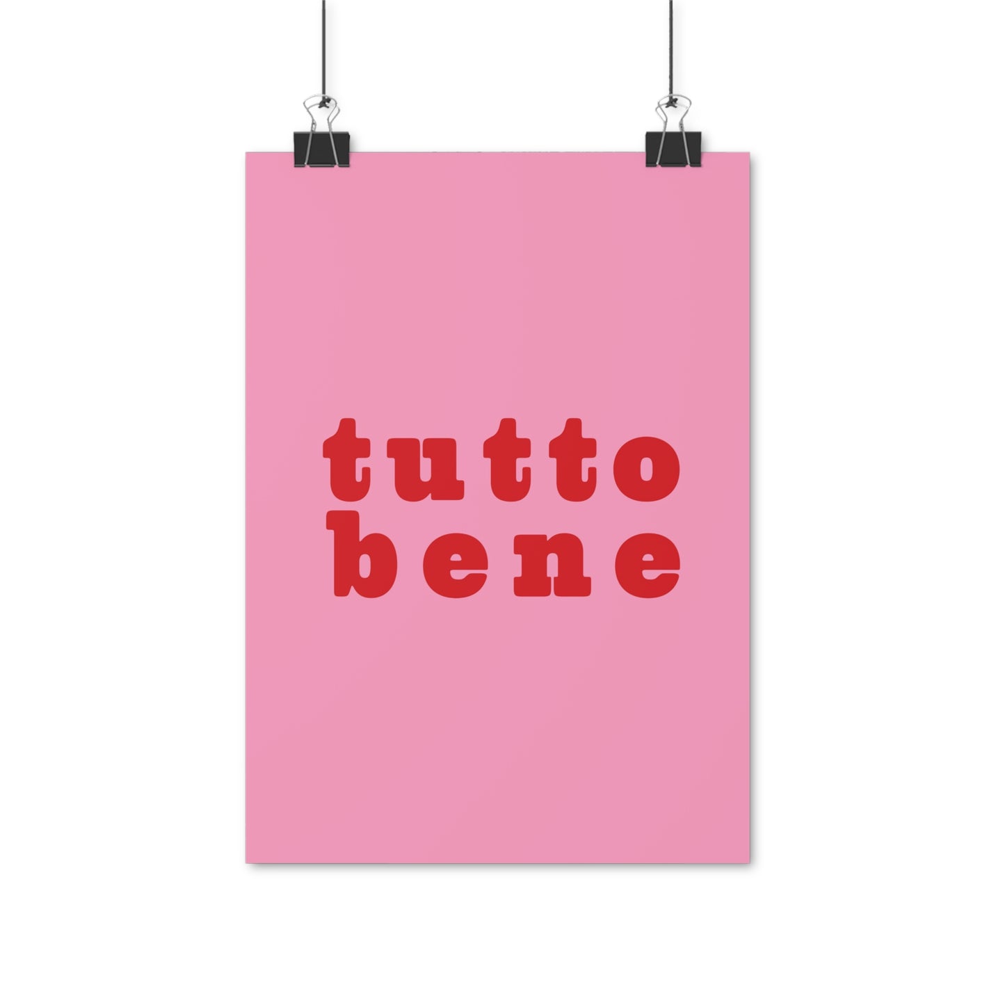 SPECIAL EDITION | Tutto Bene Poster