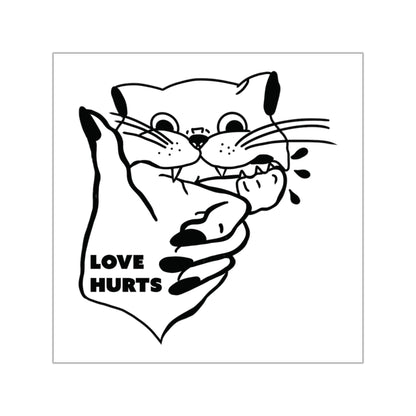 SPECIAL EDITION | Love Hurts Cat Sticker