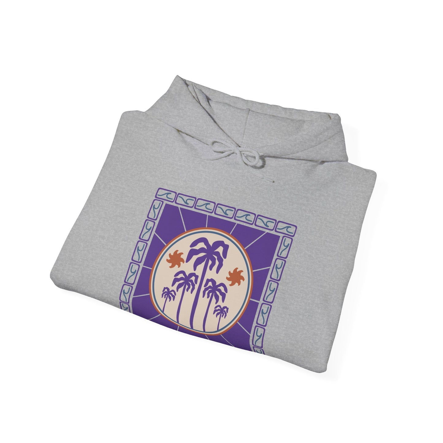 Palm Paradise Hooded Sweatshirt