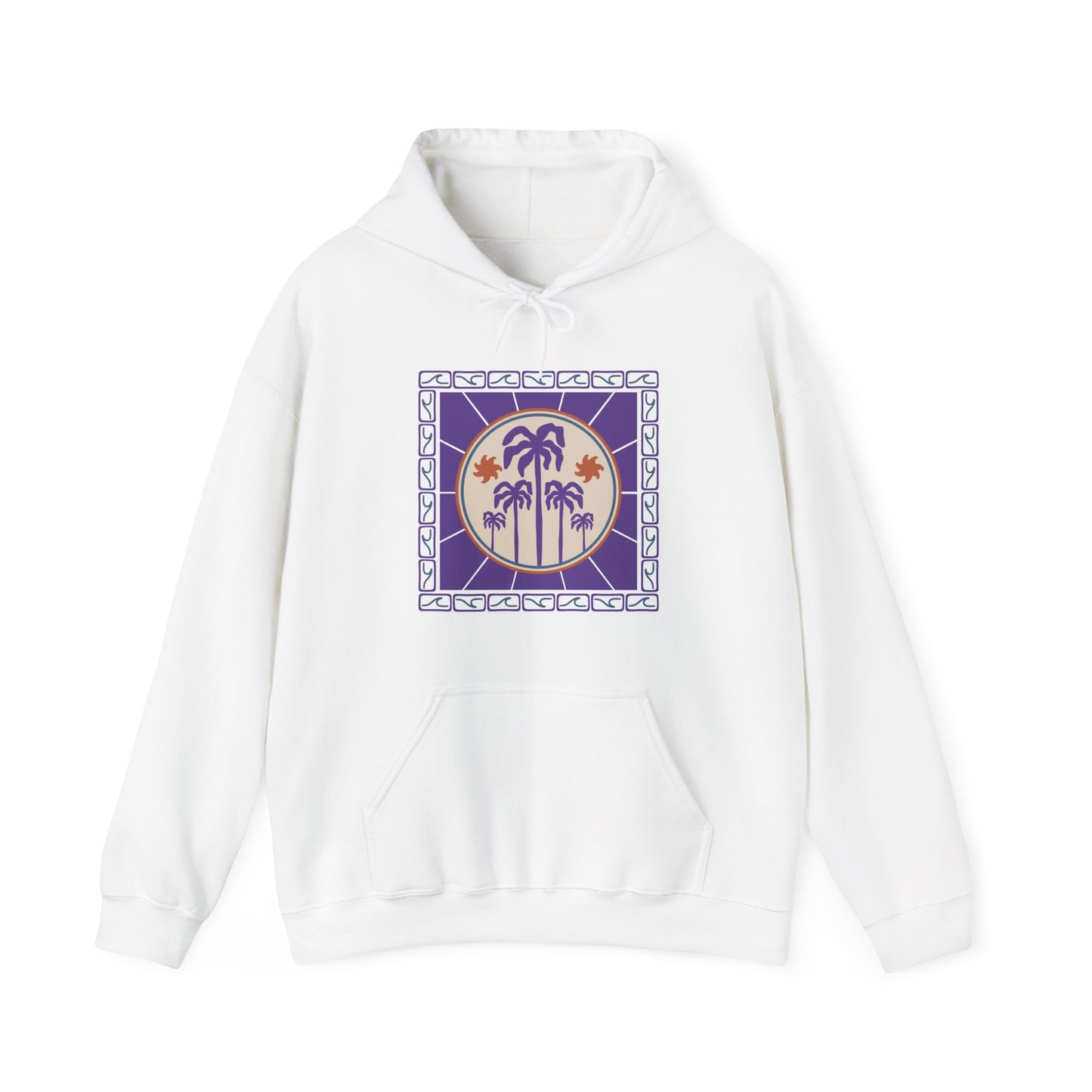 Palm Paradise Hooded Sweatshirt