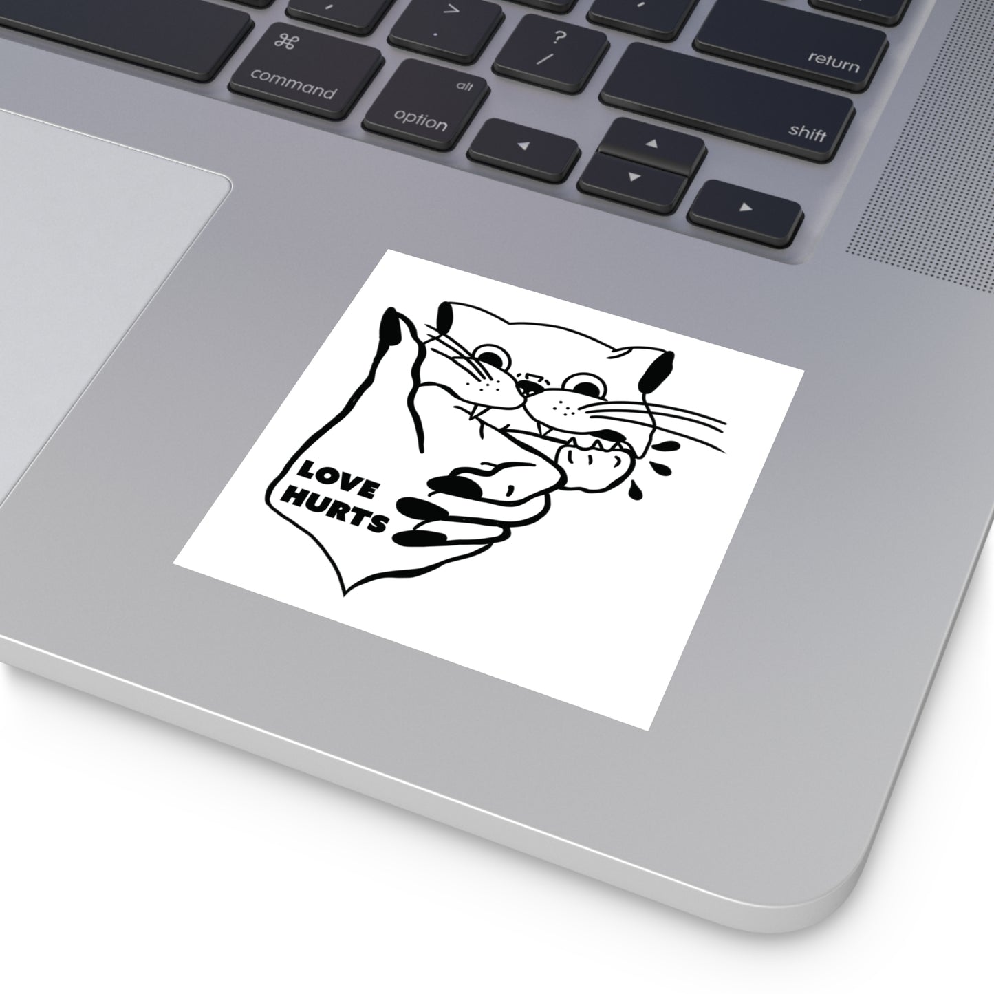 SPECIAL EDITION | Love Hurts Cat Sticker