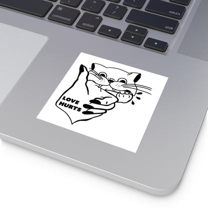 SPECIAL EDITION | Love Hurts Cat Sticker