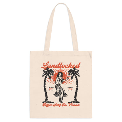 Landlocked Hula Tote Bag