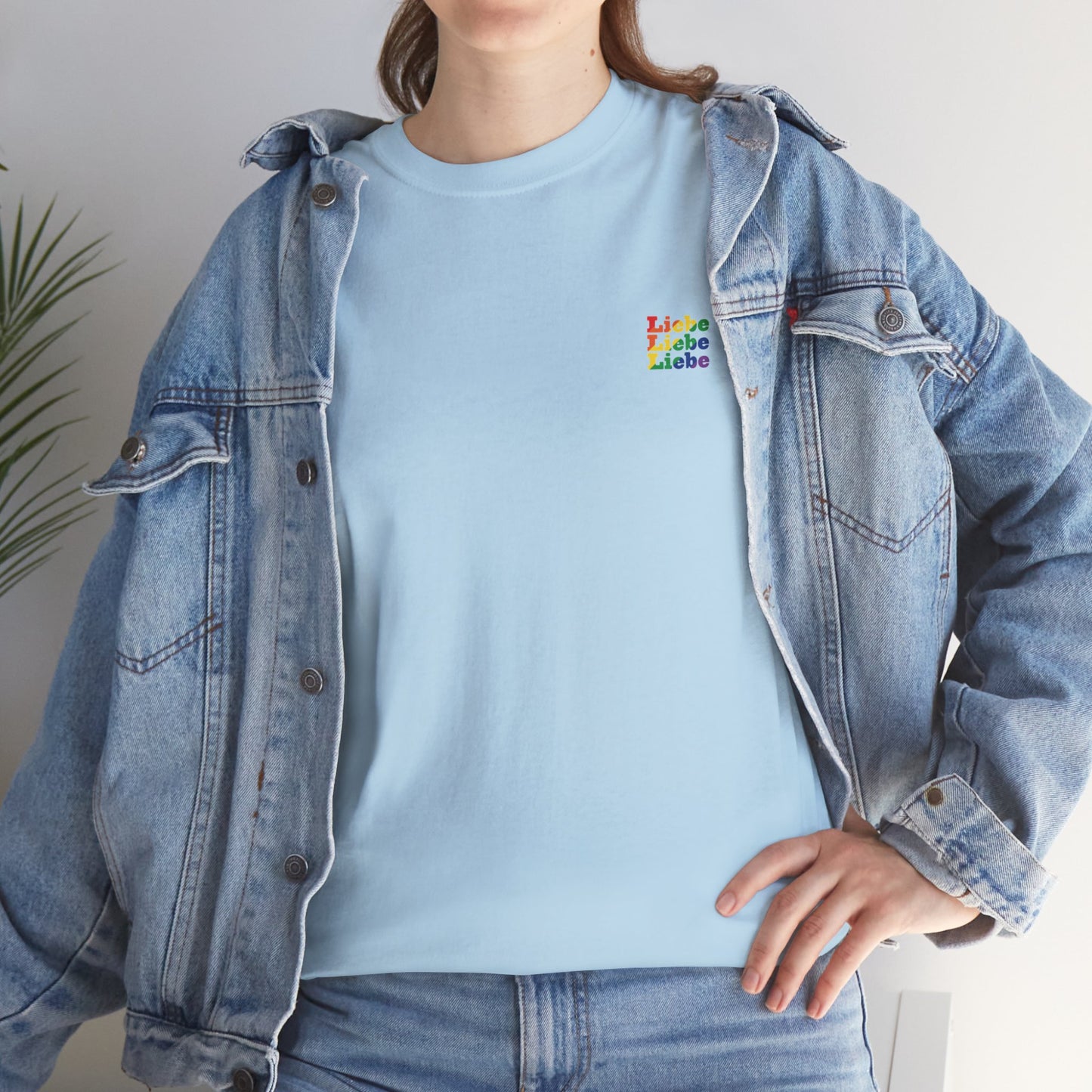 PRIDE TRIPLE LIEBE Rainbow Unisex Shirt