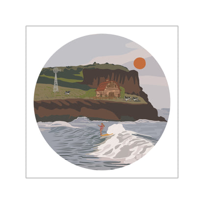 13 | Cliff Sticker