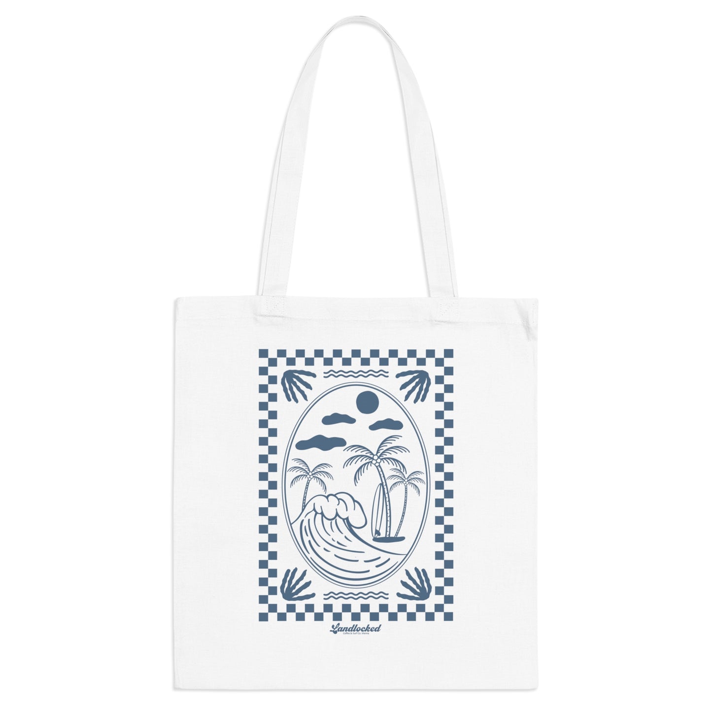 Landlocked Surf Dayz Tote Bag