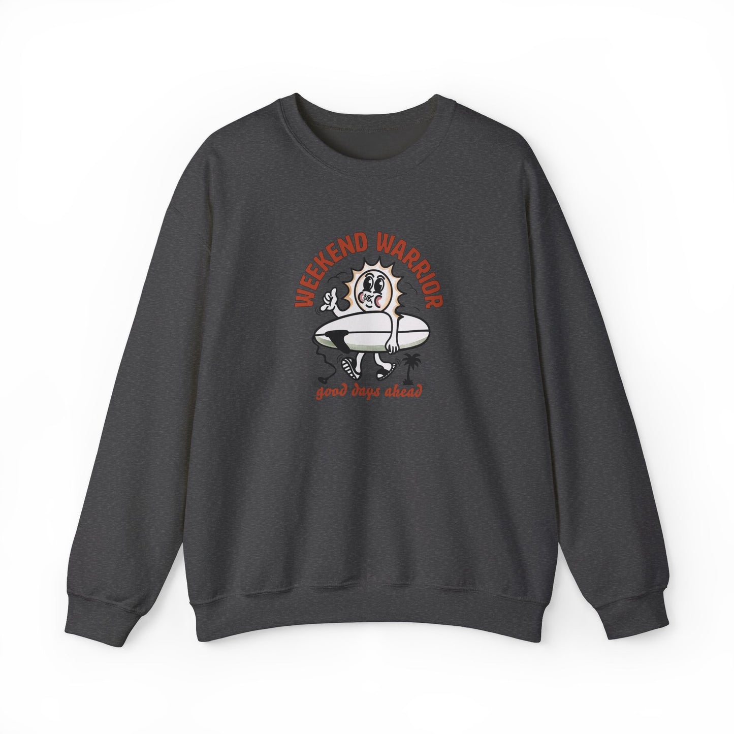 Weekend Warrior Sun Surf Collection Crewneck Sweatshirt