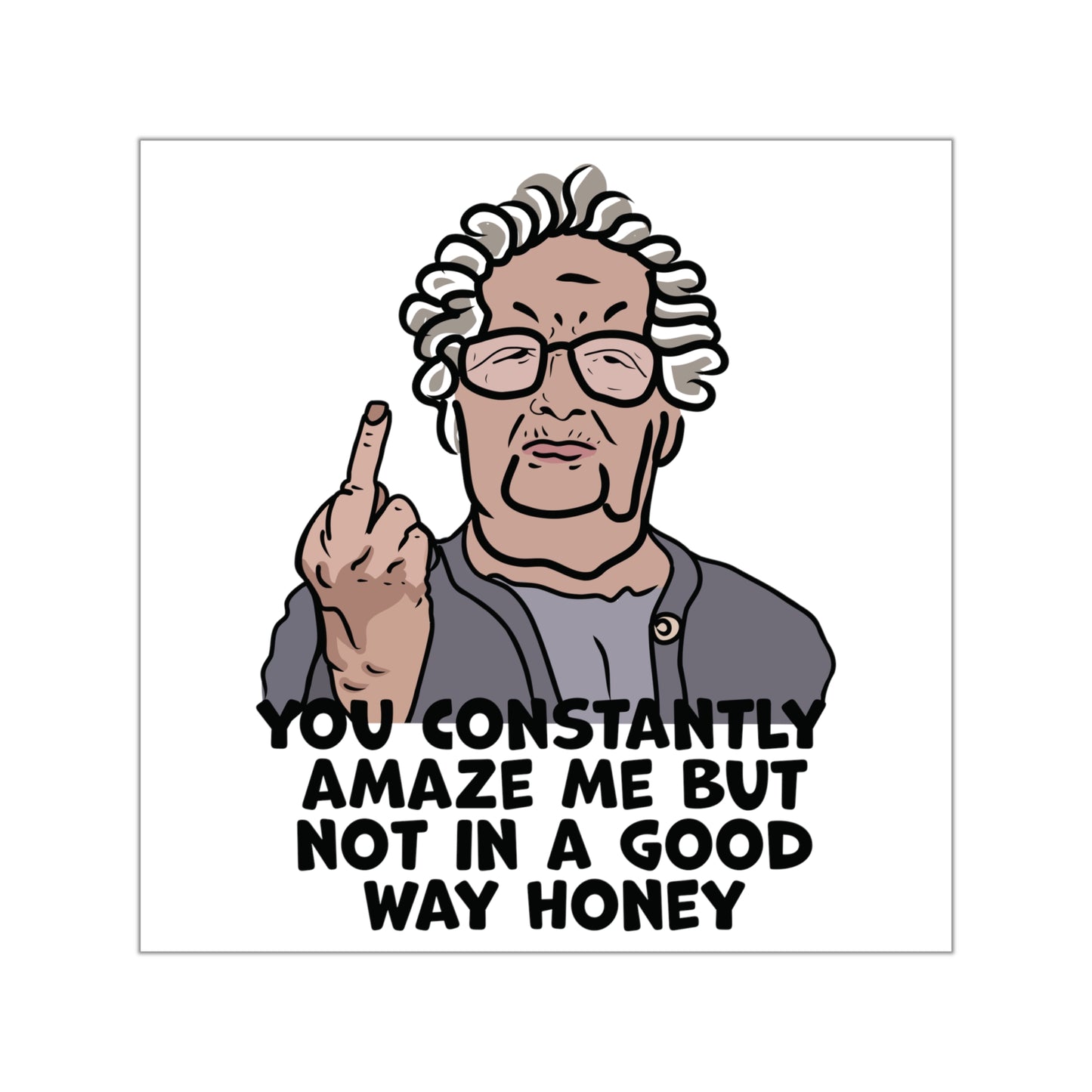 MEME | Granny Sticker